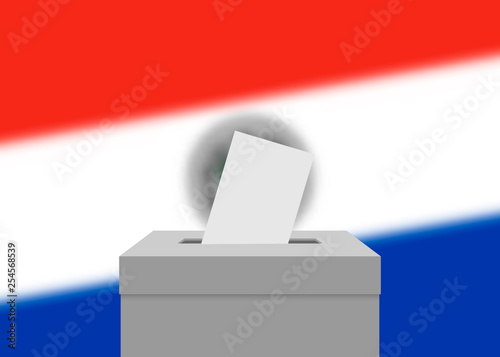 Election banner background