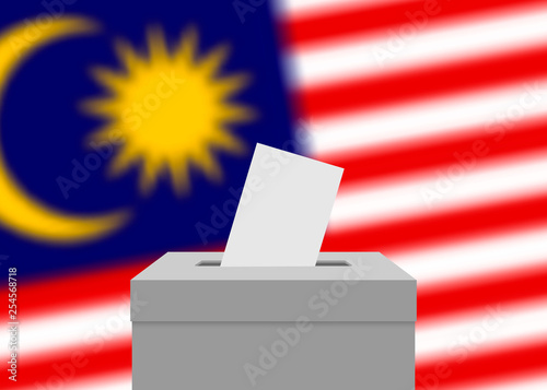 Election banner background