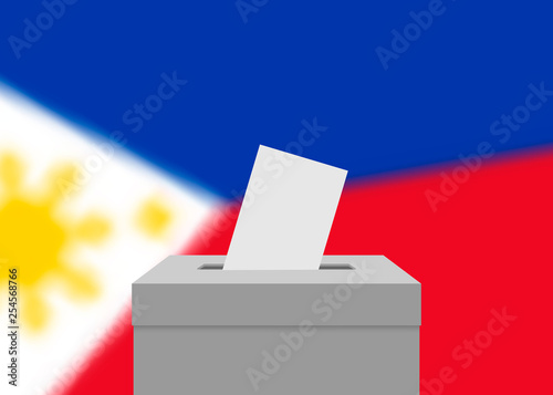 Election banner background