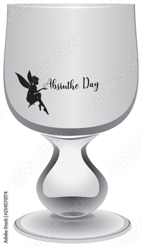 Glass of Absinthe Day