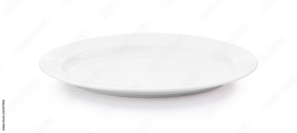 plate on white background. plate on white background.