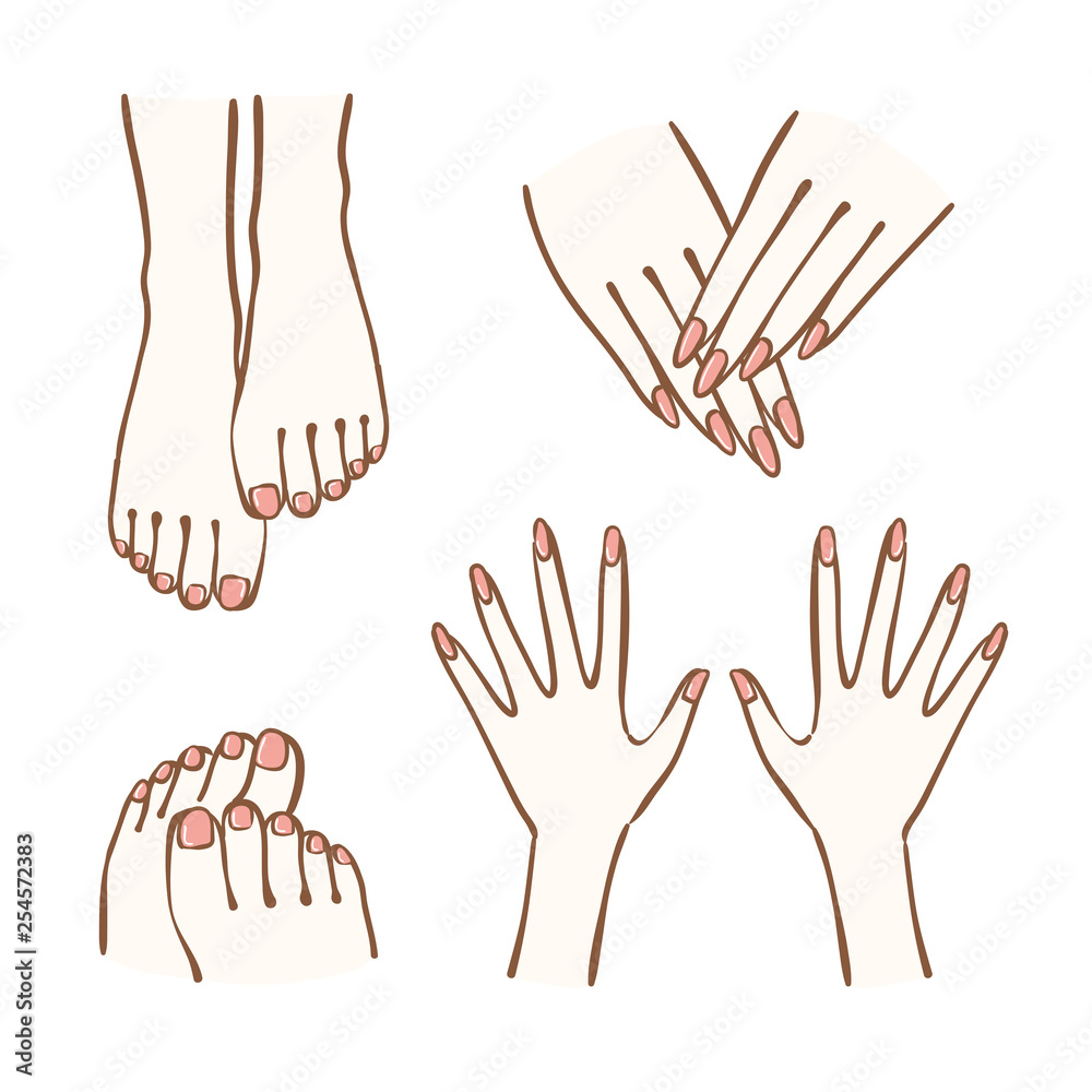 custom made wallpaper toronto digitalネイル　女性　ボディパーツ　セット