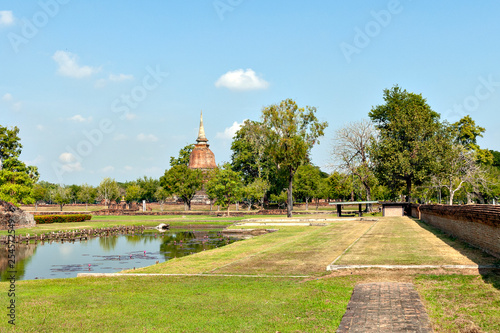Sukhothai park in Thailand