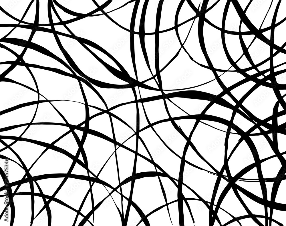 Brush grunge pattern. White and black vector. Brush grunge pattern. White and black vector.
