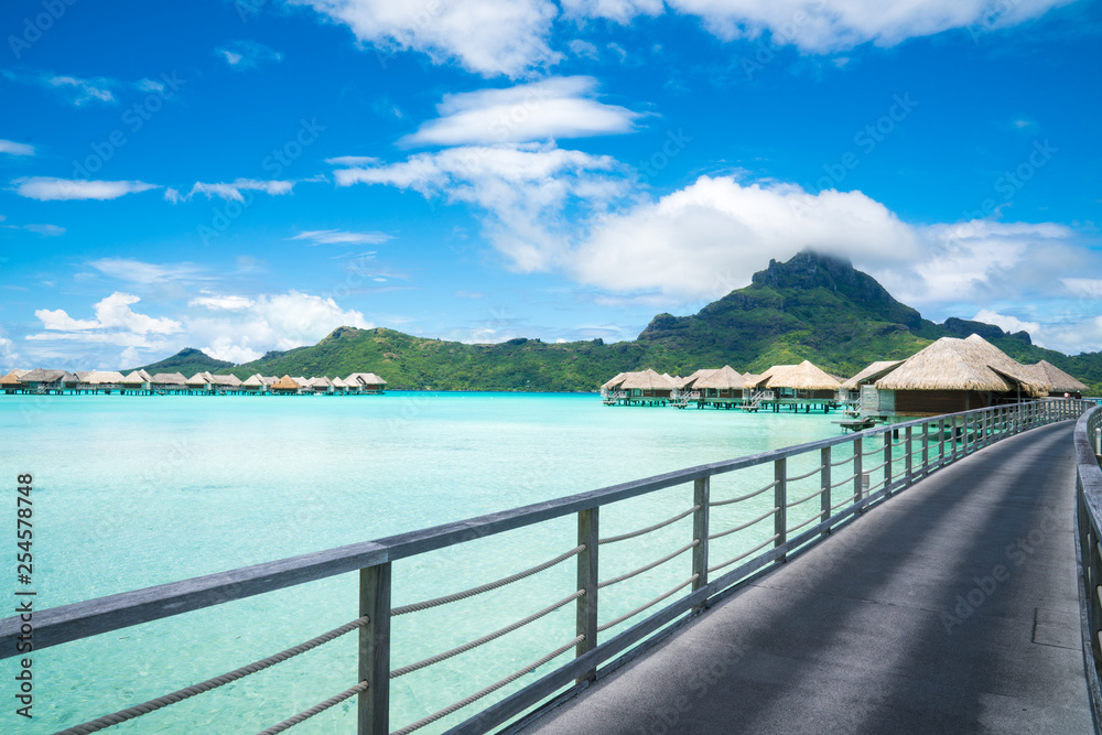 Obraz premium Bora Bora, French Polynesia (Tahiti)