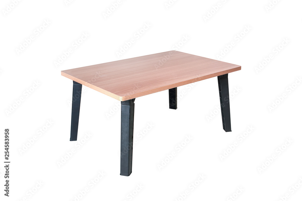 small table isolated on white small table isolated on white