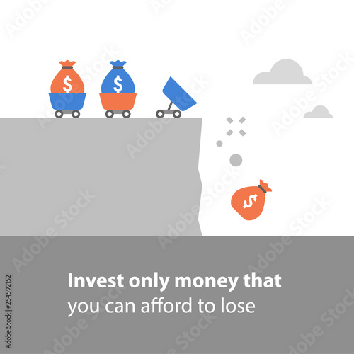 Money loss, investment precaution, risk assessment, financial debt, fund mismanagement, venture capital