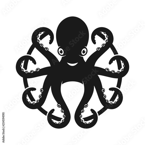 mascot doctor octopus design