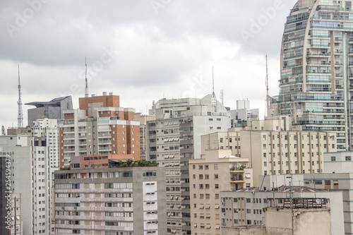 Buildings of the city center of São Paulo