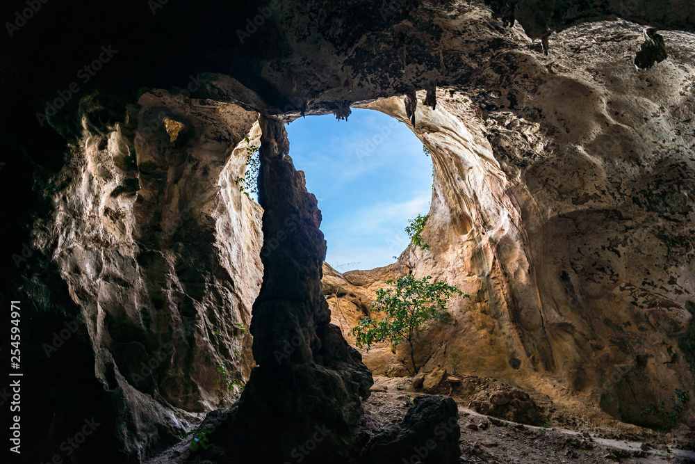 Khao Khanab Nam Cave in Krabi Province in Thailand