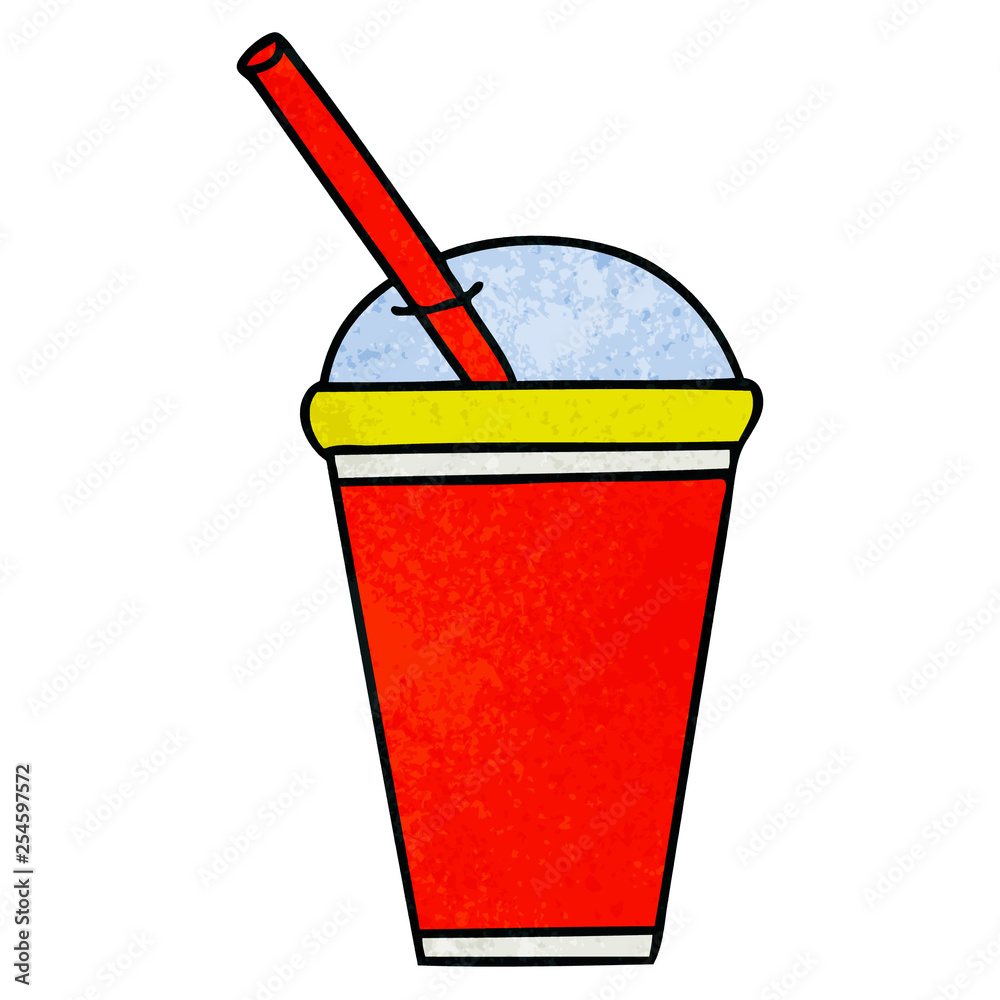 quirky hand drawn cartoon soft drink quirky hand drawn cartoon soft drink