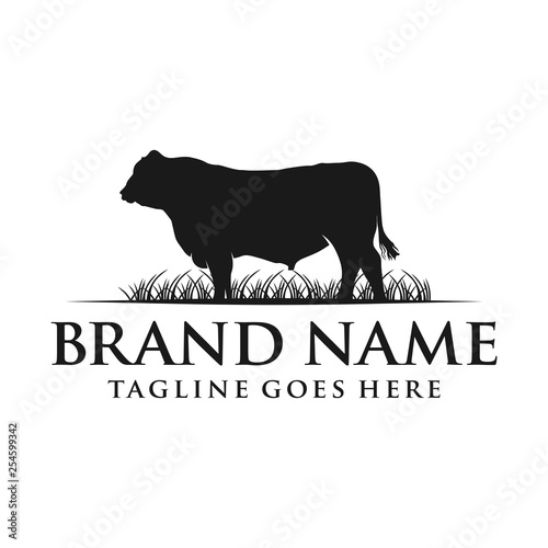 angus cow logo