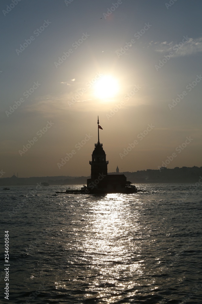 Girl Tower (Byzantium and Ottoman) istanbul - Turkey 