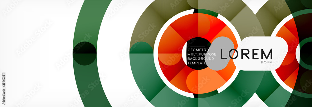 Circular lines design background Circular lines design background