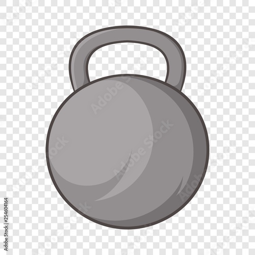 Sports weight icon in cartoon style isolated on background for any web design 