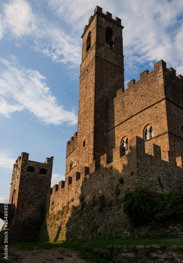 Italy, Umbria, Poppi Castle