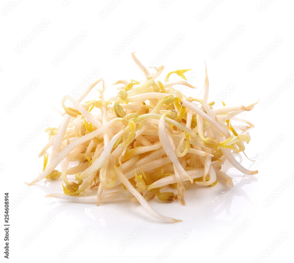Sprouts On White Background Sprouts On White Background