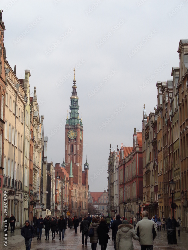 Naklejka premium Gdansk