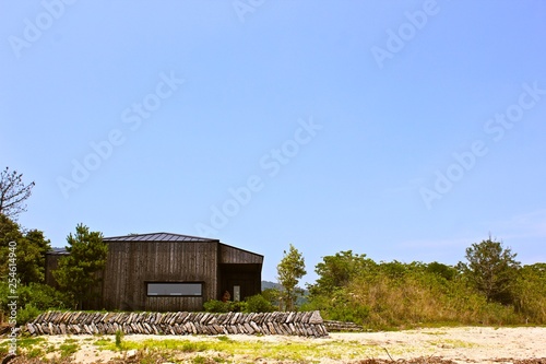 modarn wooden house photo