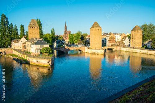 Towers Ponts Couverts Bridge River Strasbourg