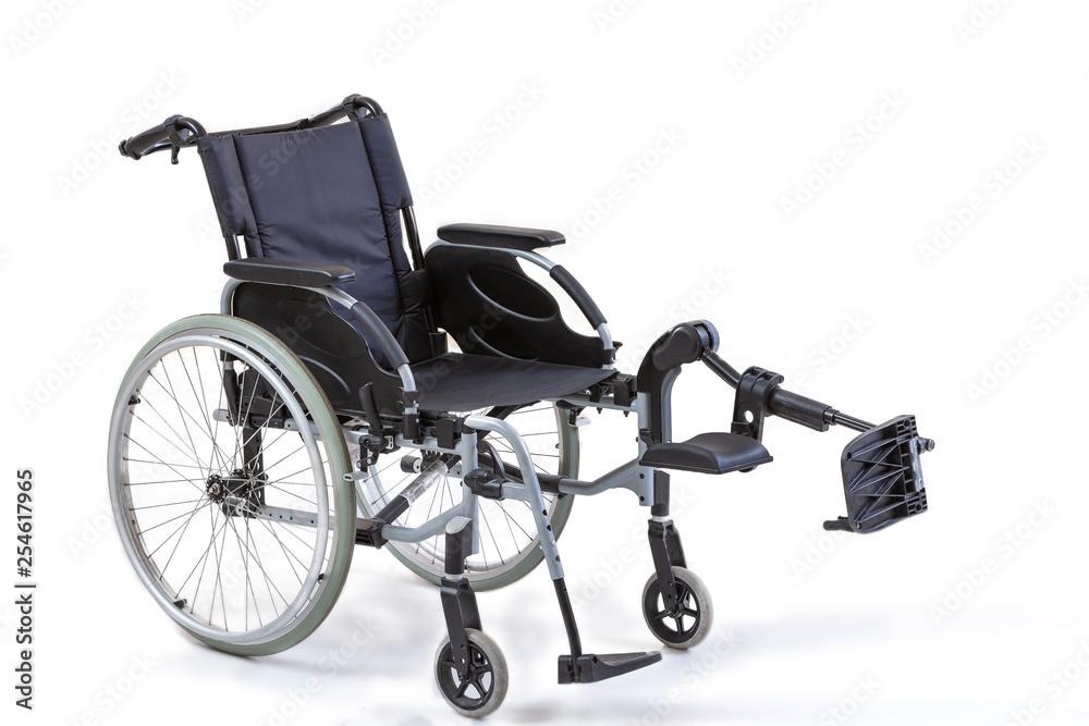 Fototapeta premium Image of wheelchair isolated on white background