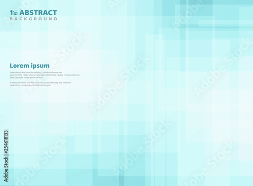 Abstract gradient blue square pattern background. You can use for paper design, ad, poster, print, cover.