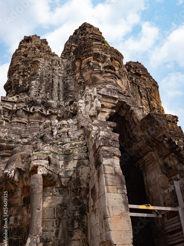 Angkor Thom Temple in Cambodia © hyserb