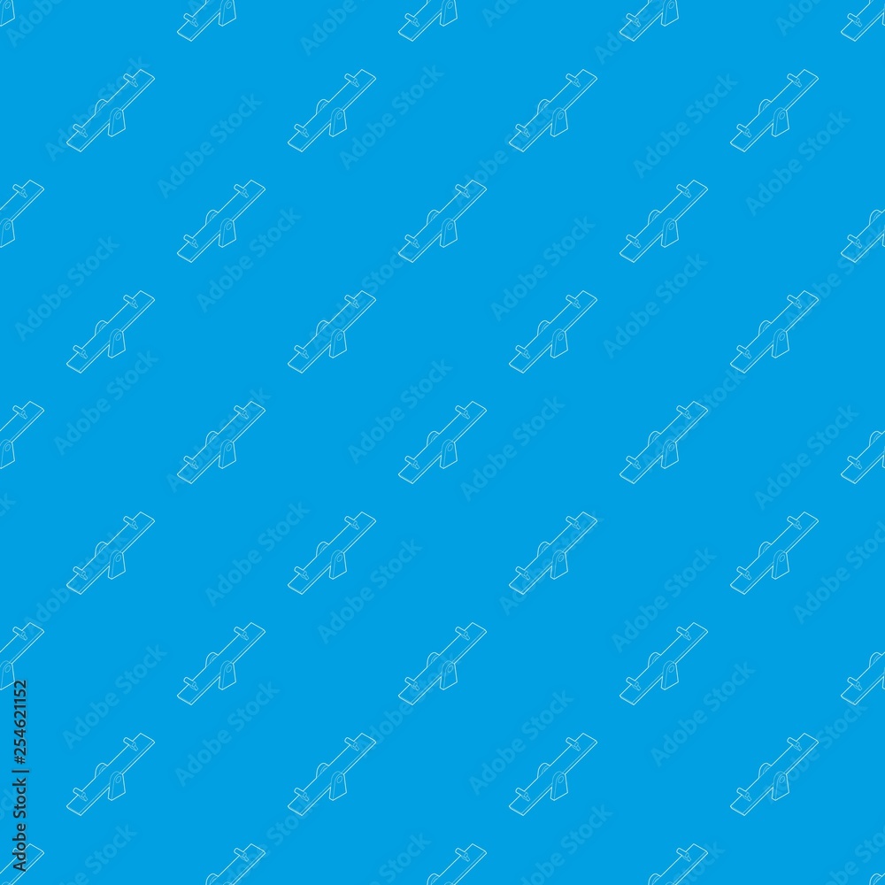 Seesaw pattern vector seamless blue repeat for any use Seesaw pattern vector seamless blue repeat for any use