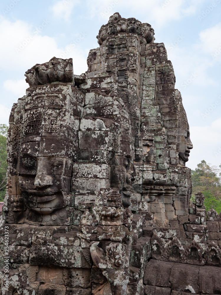 Angkor Thom Temple in Cambodia