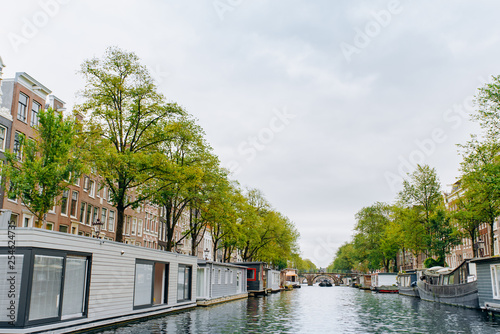 Floating house at Amsterdam