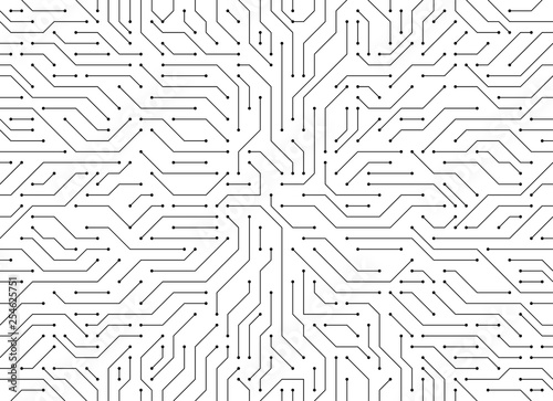 Circuit board background. Vector electronic background. Electronics board.