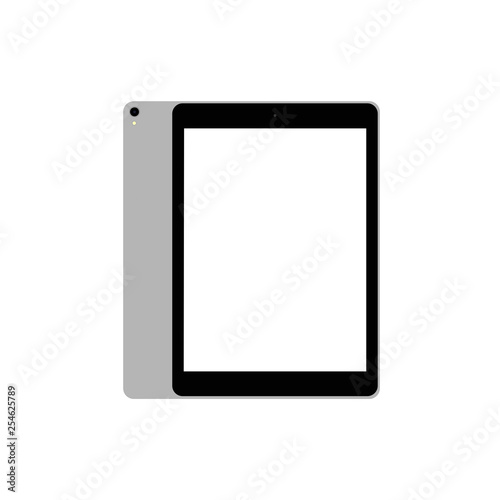 set of modern tablet and mobile phone  isolated