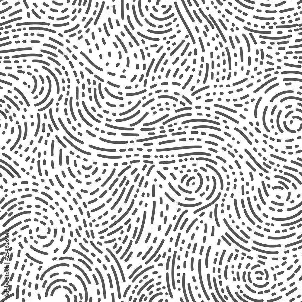 vector pattern of lines and dots