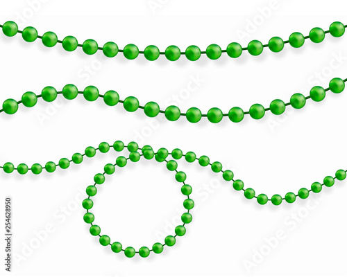 Pure beads are realistic.