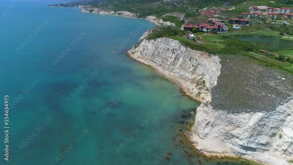 Thracian rocks on the beach Thracian rocks on the beach