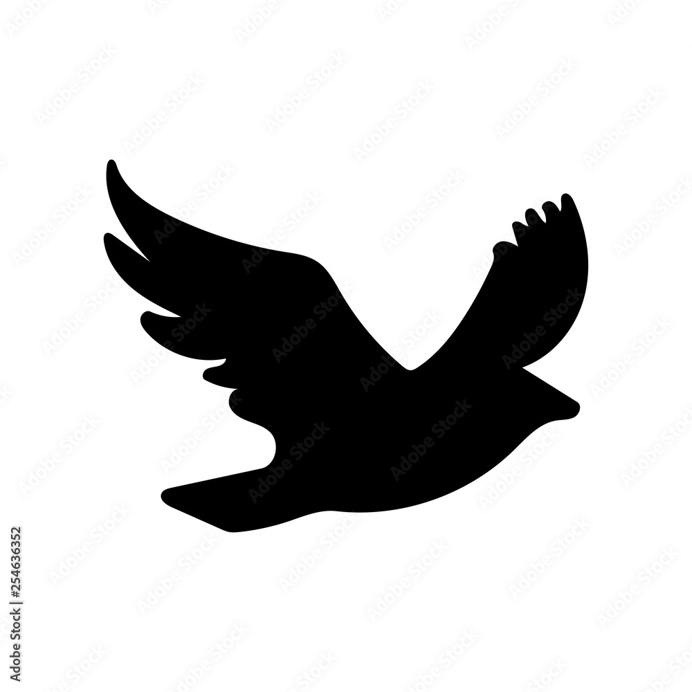 Obraz premium Bird silhouette