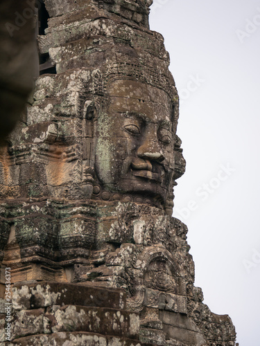 Bayon temple at Angkor Thom in Cambodia © hyserb