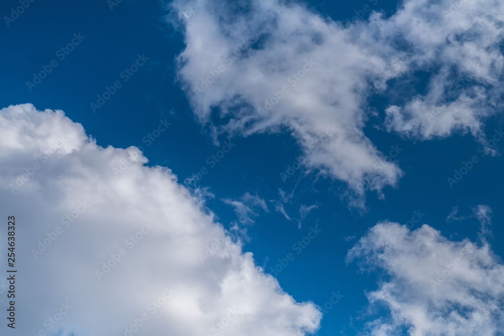 Obraz premium blue sky with cloud