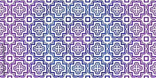 Bright And Colorful Backgrounds Or Digital Papers. Backdrop. Vector Illustration. For Design, Wallpaper, Fashion, Print. Seamless Pattern With Abstract Geometric Style. Blue purple gradient