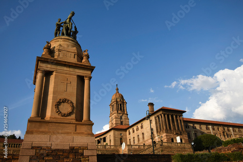 The Delville Wood War Memorial Replica In Front Of The Union Buildings, South Africa