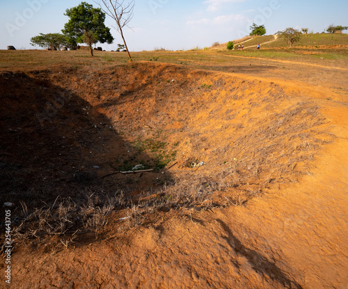 Plain of Jars in northern Laos photo