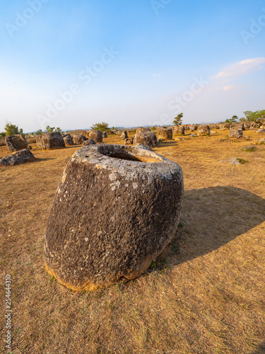 Plain of Jars in northern Laos photo