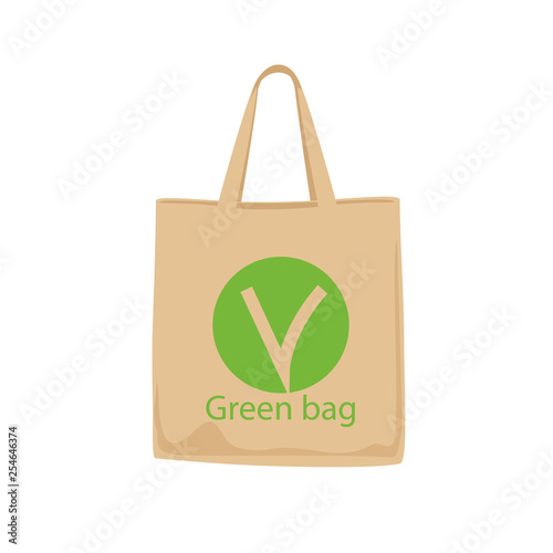 Eco Fabric Green Cloth Bag