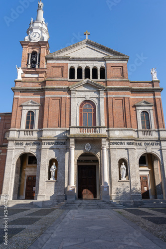 Historic church in Sant'Angelo Lodigiano
