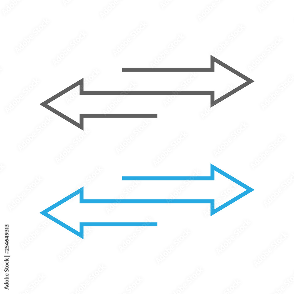reverse icon. Flip over or turn arrow. Reverse sign reverse icon. Flip over or turn arrow. Reverse sign