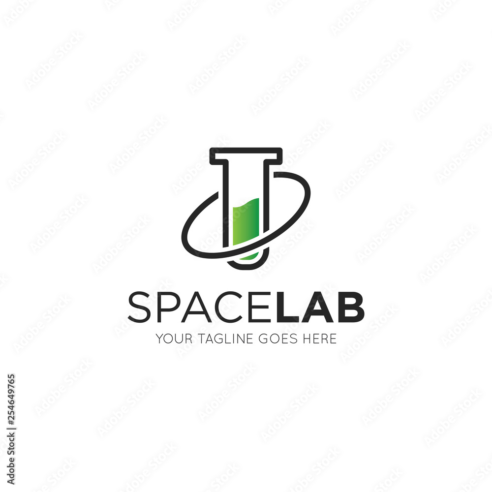 laboratory tube logo and icon vector illustration design template laboratory tube logo and icon vector illustration design template