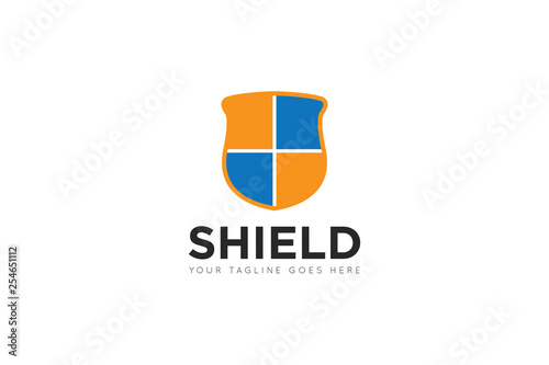 Free Download shield logo and icon Vector design Template. Vector Illustrator Eps.10 - GFXLoad