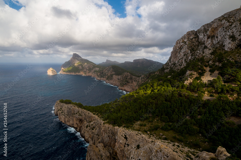Fototapeta premium Mallorca landscape at the summer 