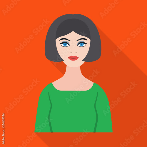 Vector design of profile and portrait icon. Set of profile and profession  vector icon for stock.