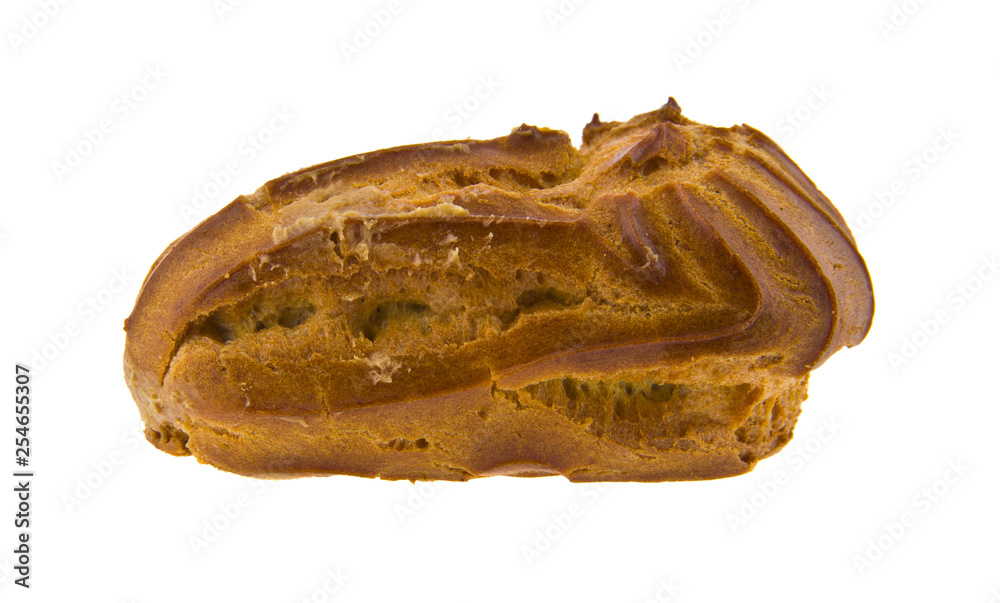 eclairs isolated on white background eclairs isolated on white background